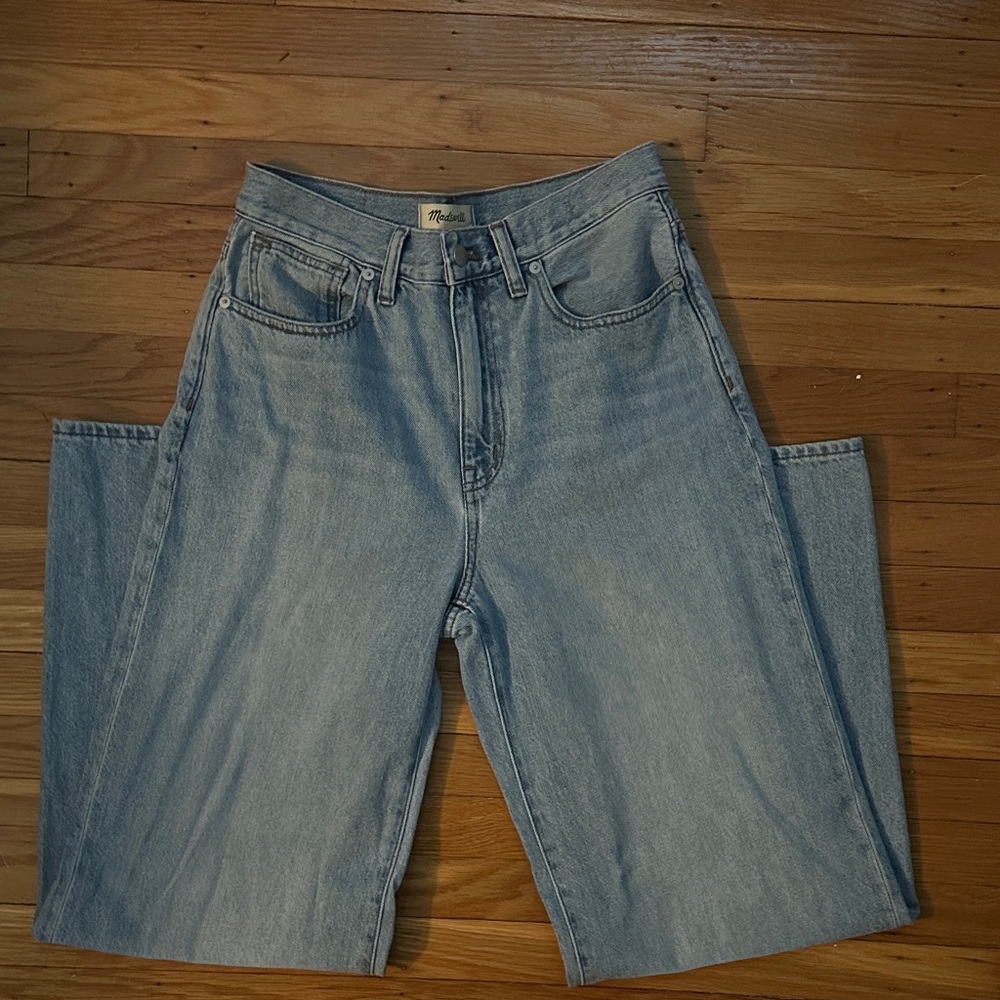 Madewell super wide high rise Jean - airy collection
